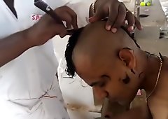 Indky headshave muž